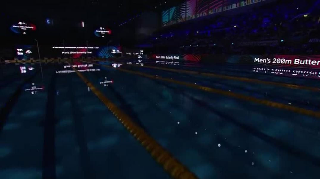 ⁣World Record | Full Swim | Men's 200m Butterfly | 19th FINA World Championships