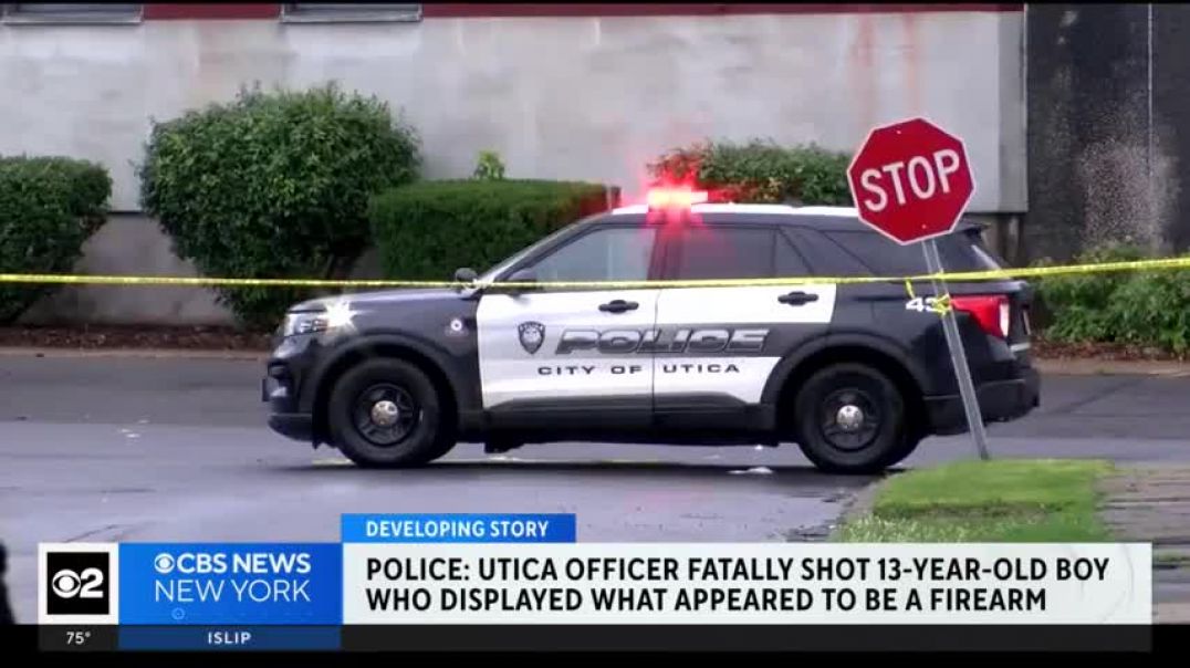 ⁣Utica Police officer fatally shoots 13-year-old boy
