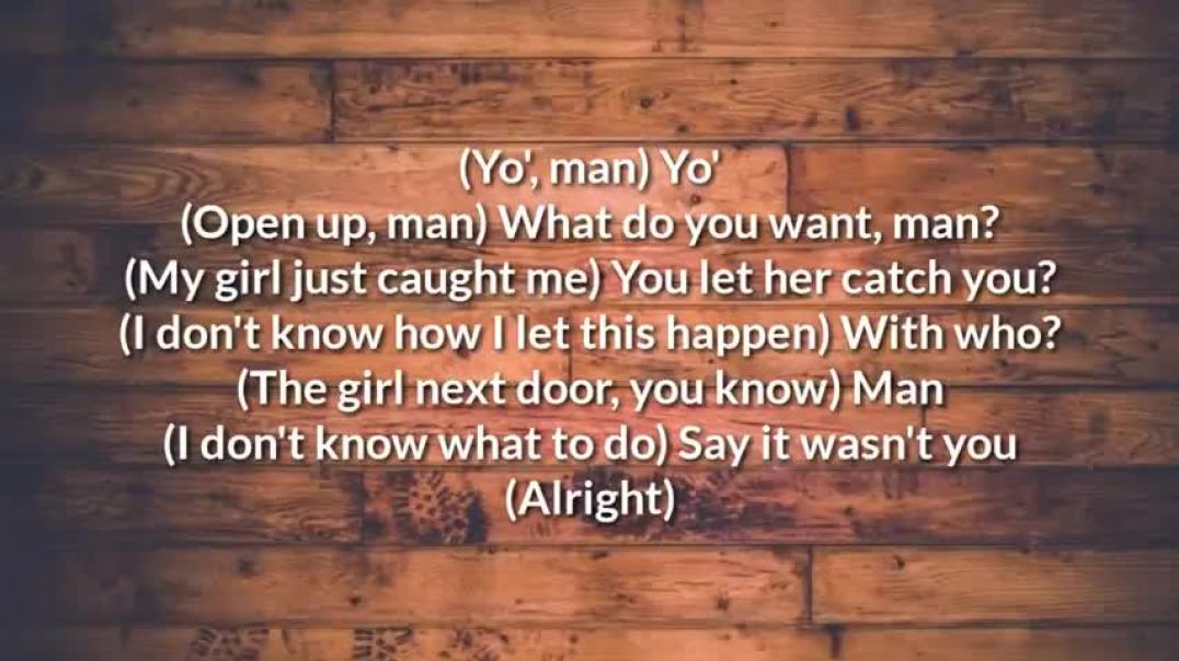 ⁣Shaggy - It Wasn't me (Lyrics)