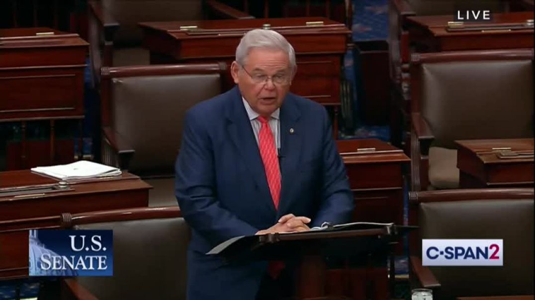 ⁣Menendez Speaks on the Senate Floor Regarding Recent Allegations