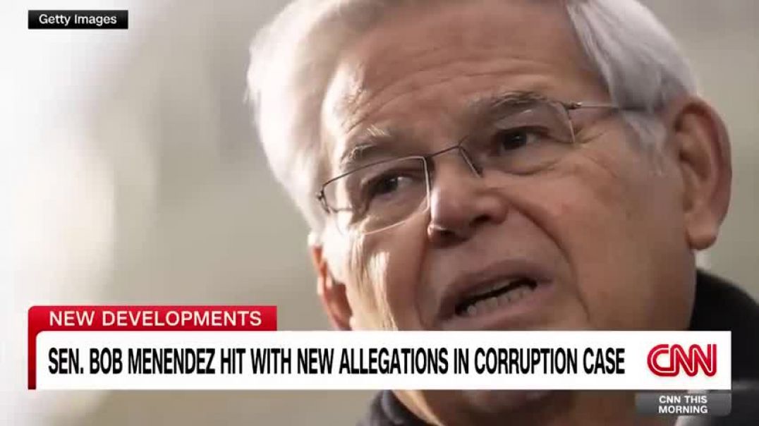 ⁣Sen. Bob Menendez hit with new allegations in corruption case connected to Qatar