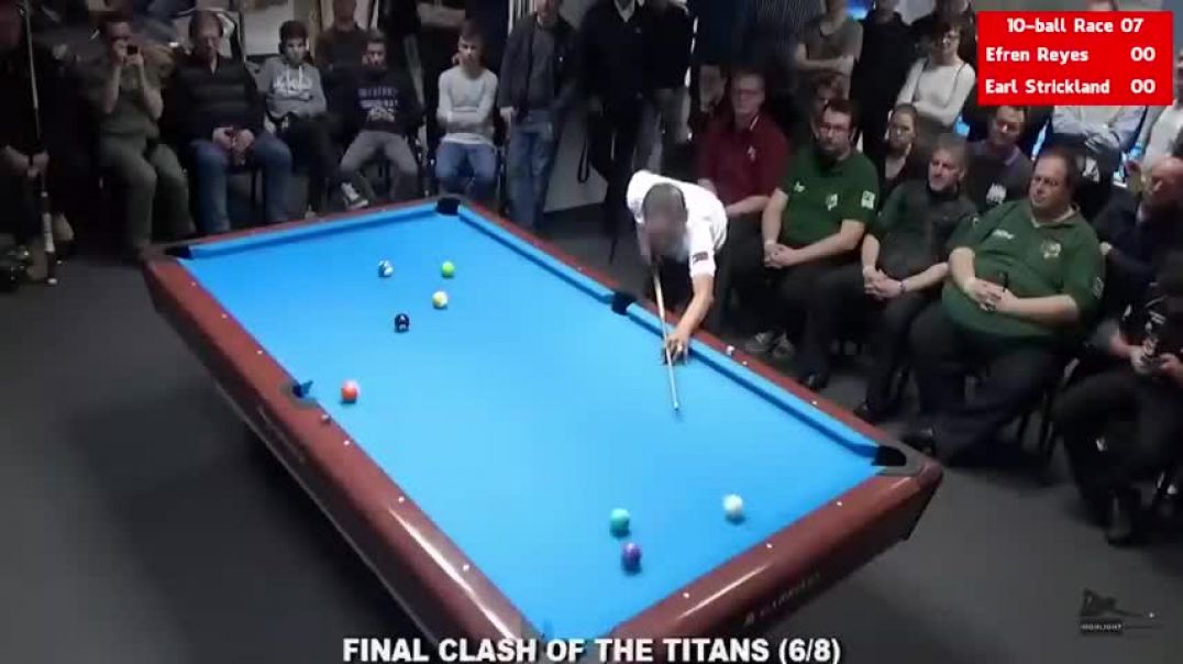 ⁣REMATCH   Efren Reyes vs Earl Strickland   Final Clash of The Titans