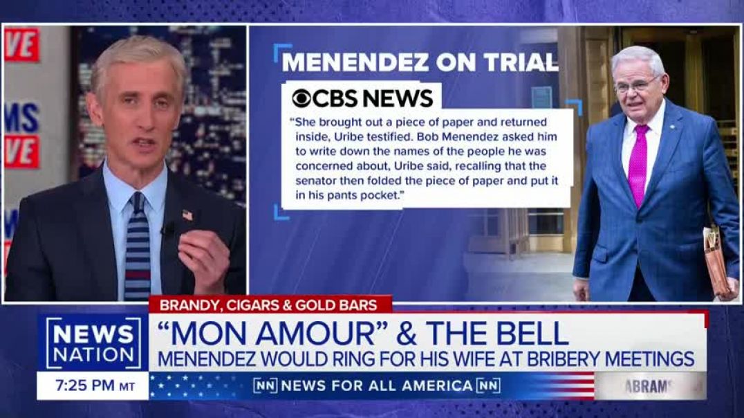 ⁣Media ignoring bizarre details of Sen. Bob Menendez trial: Abrams | Dan Abrams Live