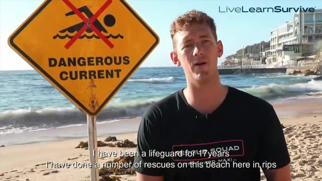 ⁣Rip safety video 2023 Bondi Beach, Sydney Australia