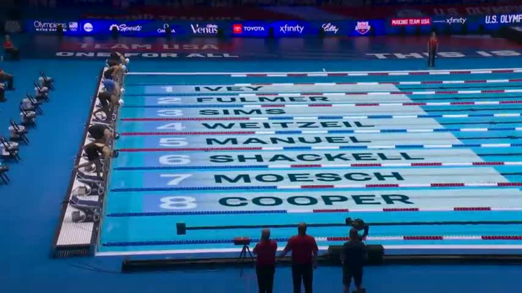 ⁣Simone Manuel posts fastest women's 100m freestyle time of heats at Olympic Trials | NBC Sports