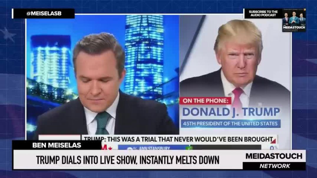 ⁣Trump DIALS INTO Live Show, has INSTANT MELTDOWN