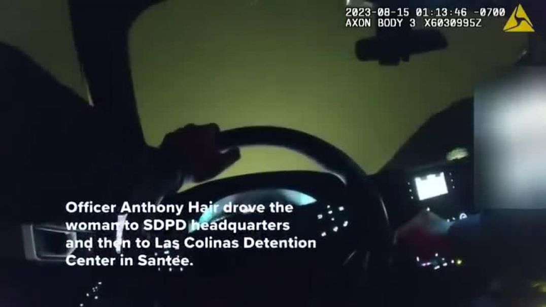 ⁣San Diego Police officer resigns after getting locked in the backseat with female detainee