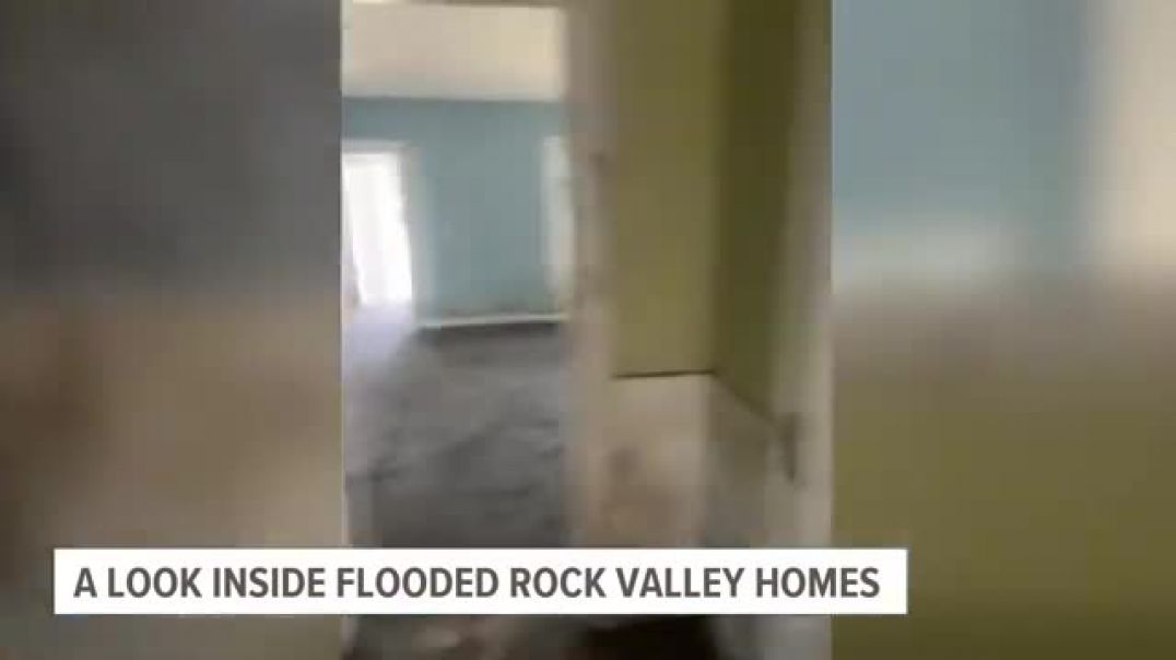 ⁣Rock Valley homes left unsalvageable following Northwest Iowa flood