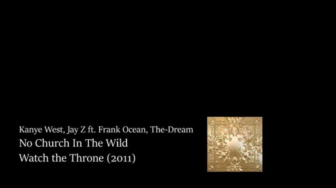 ⁣Kanye West, Jay Z - No Church In the Wild (Lyrics Video)