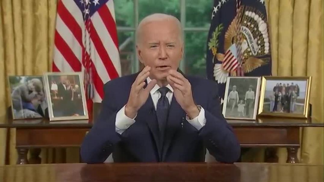 ⁣President Biden addresses the nation after attempted assassination of Donald Trump