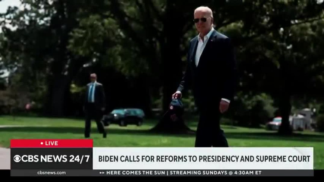 ⁣Why Biden wants Supreme Court reforms