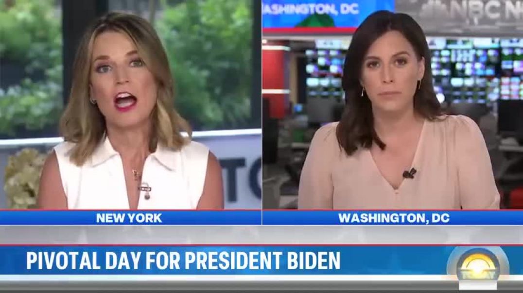 ⁣Biden looks to quiet critics with rare solo news conference