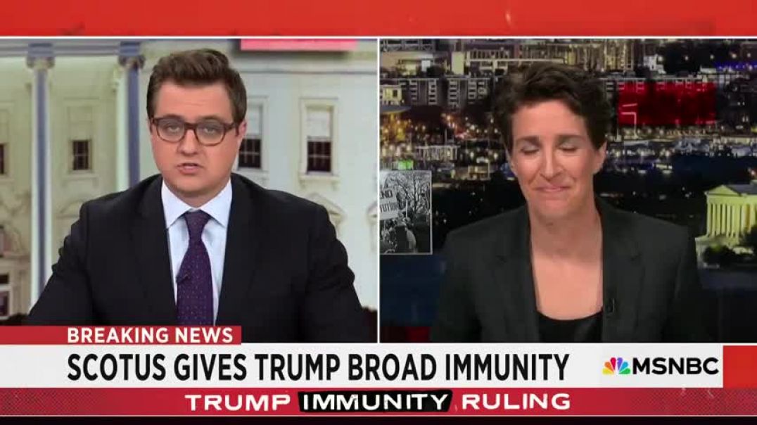 ⁣‘Death squad ruling’ Maddow reacts to Supreme Court Trump immunity decision