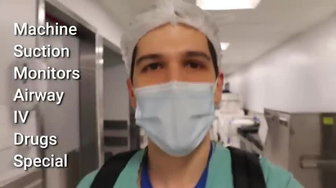 ⁣How an Anesthesiologist Sets Up an Operating Room for Surgery