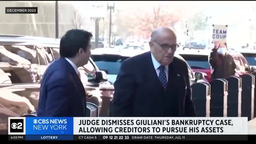 ⁣Judge dismisses Rudy Giuliani's bankruptcy case