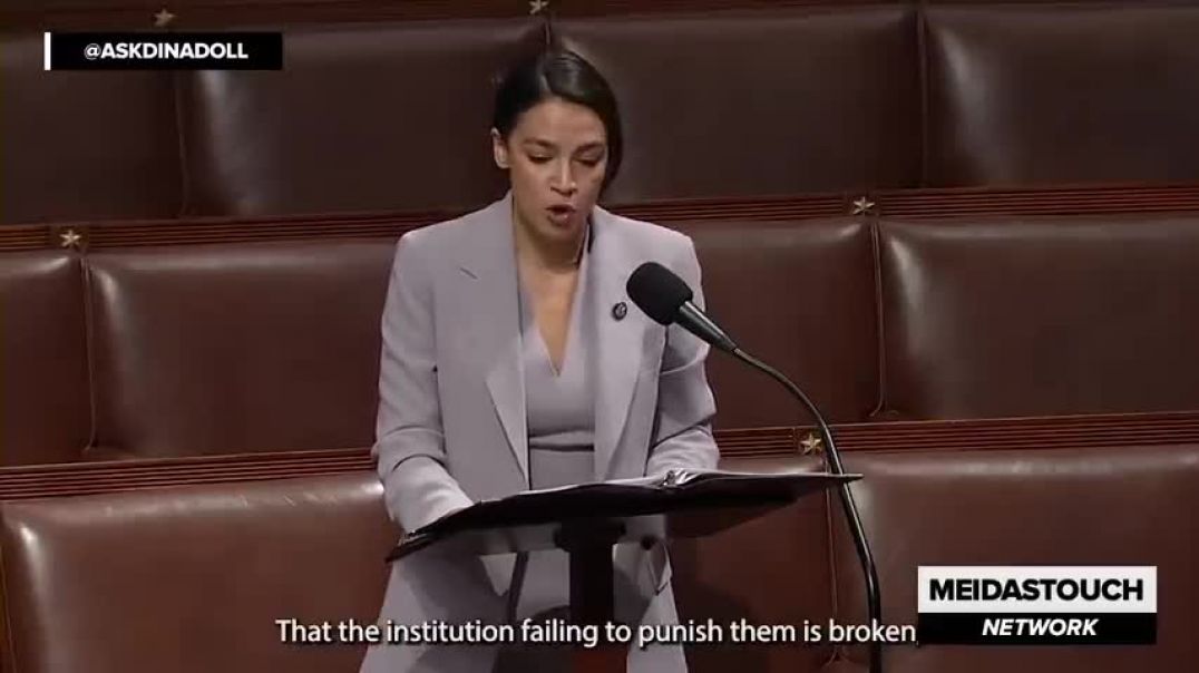 FED Up AOC utterly DESTROYS MAGA justices in must-see speech