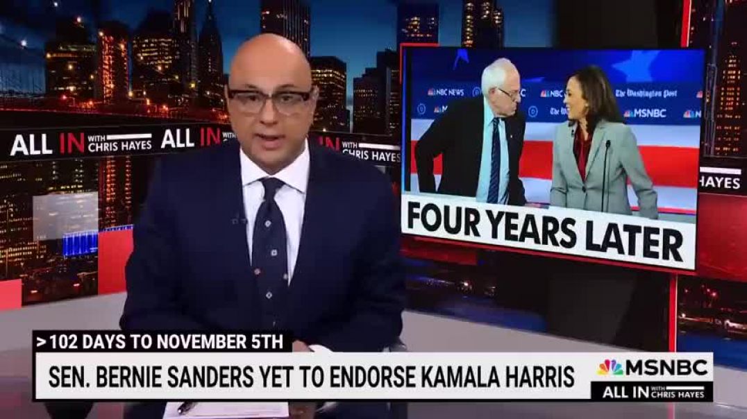 Bernie Sanders on why he hasn’t endorsed Kamala Harris yet