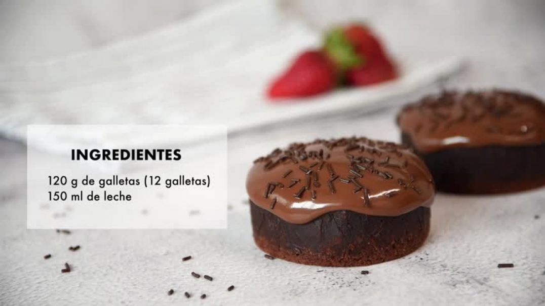 POSTRE de Chocolate SIN HORNO con 2 Ingredientes  Postres en Sartén