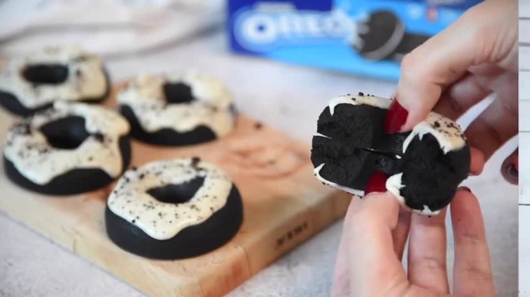 DONAS de OREO Sin Horno con 2 INGREDIENTES  Donuts en Microondas