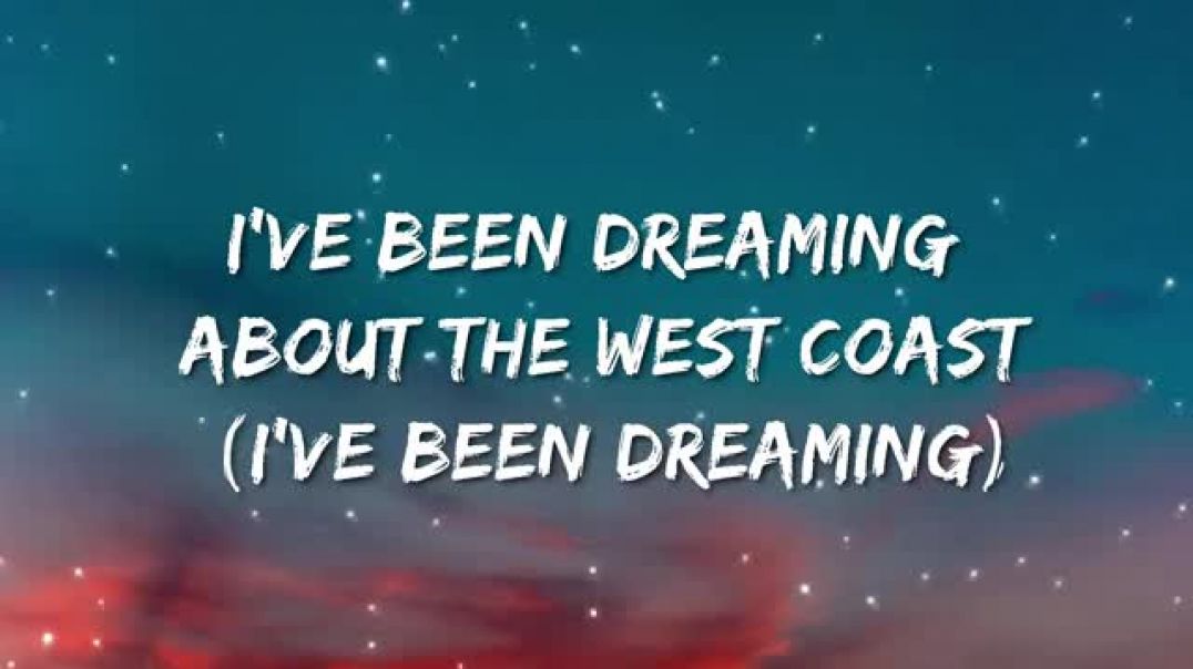 ⁣West Coast - OneRepublic ( Lyrics)