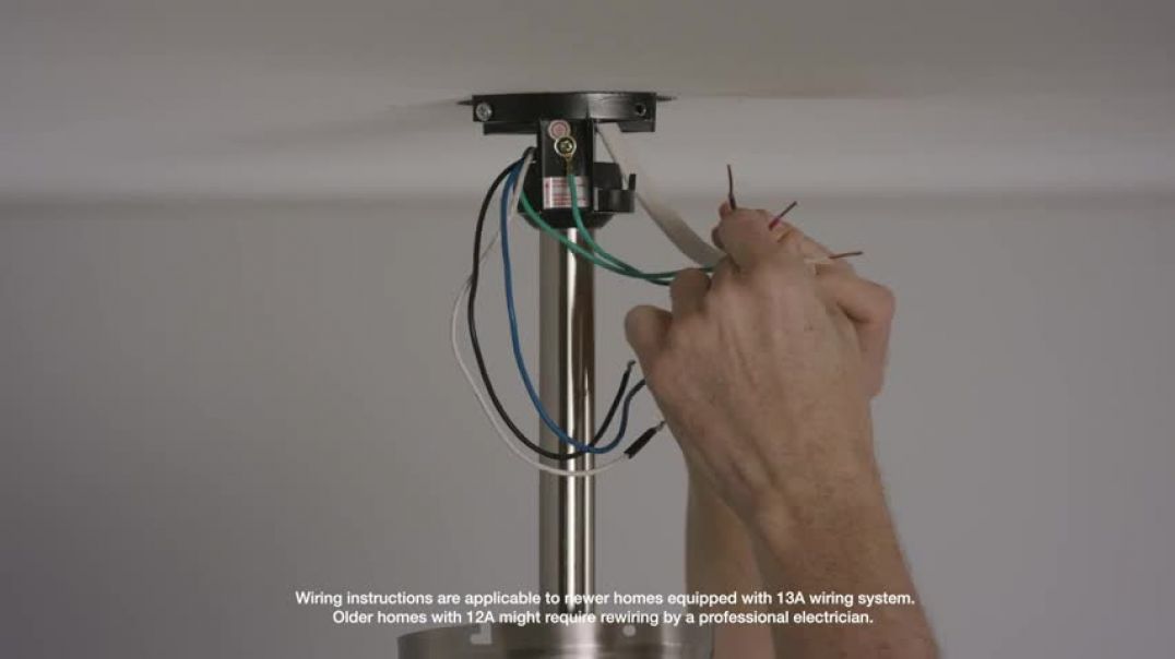 How to Wire a Ceiling Fan   Lighting and Ceiling Fans   The Home Depot