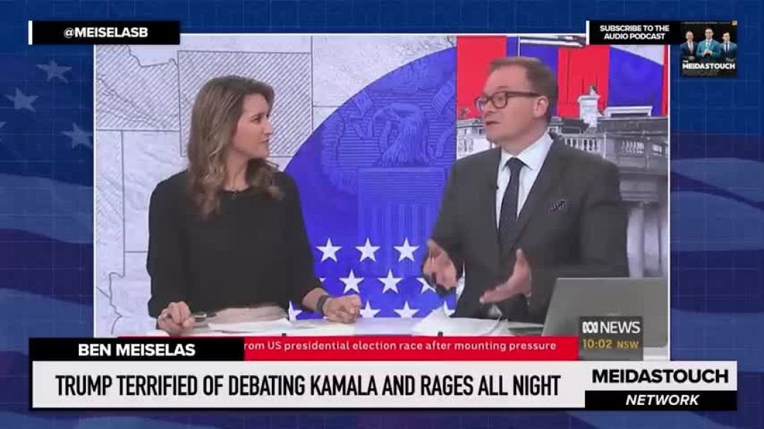 ⁣Trump TERRIFIED of Debating KAMALA and RAGES ALL NIGHT