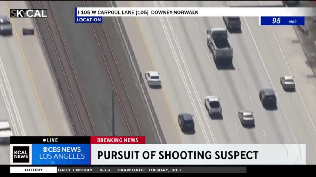 ⁣Fashion Island Mall shooting suspect lead police on a pursuit