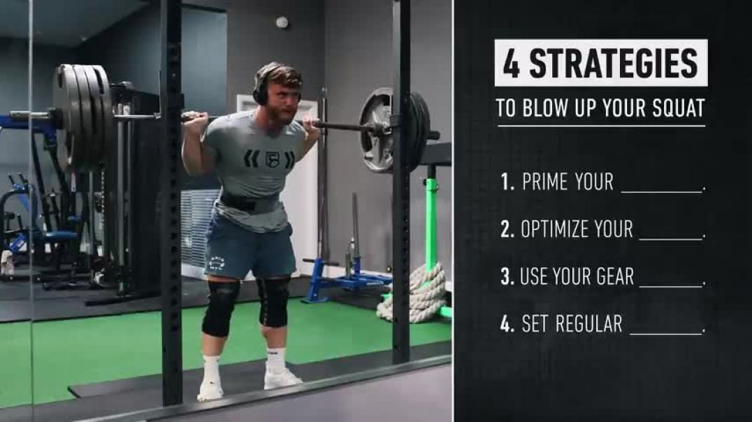 ⁣The Fastest Way To Blow Up Your Squat (4 Science-Based Steps)