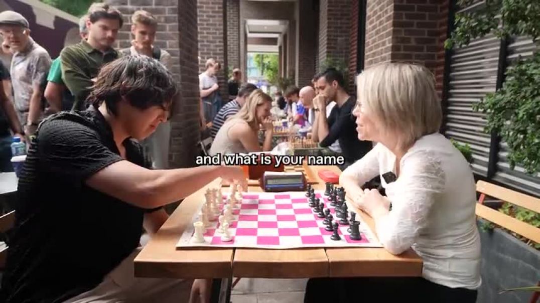 ⁣My Grandmaster Mom Sneaked in to a Chess Tournament in London