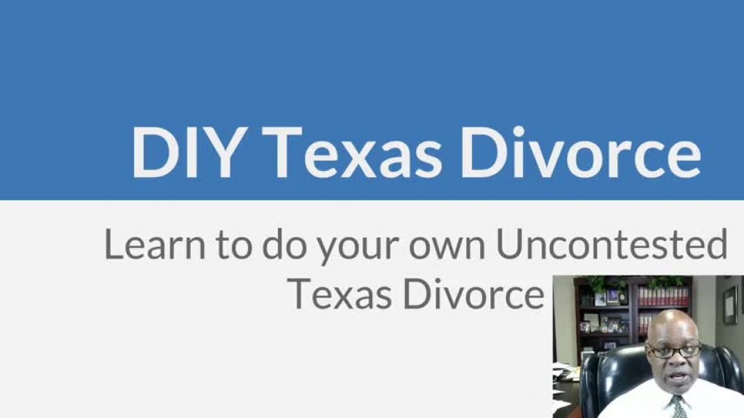 ⁣How to do your own Uncontested Divorce in Texas