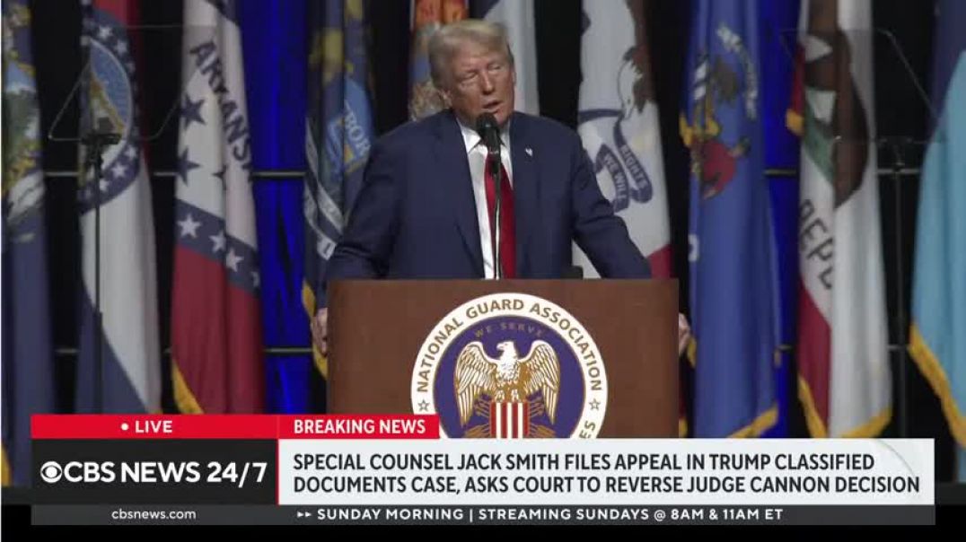 ⁣Special counsel urges appeals court to revive Trump classified documents case