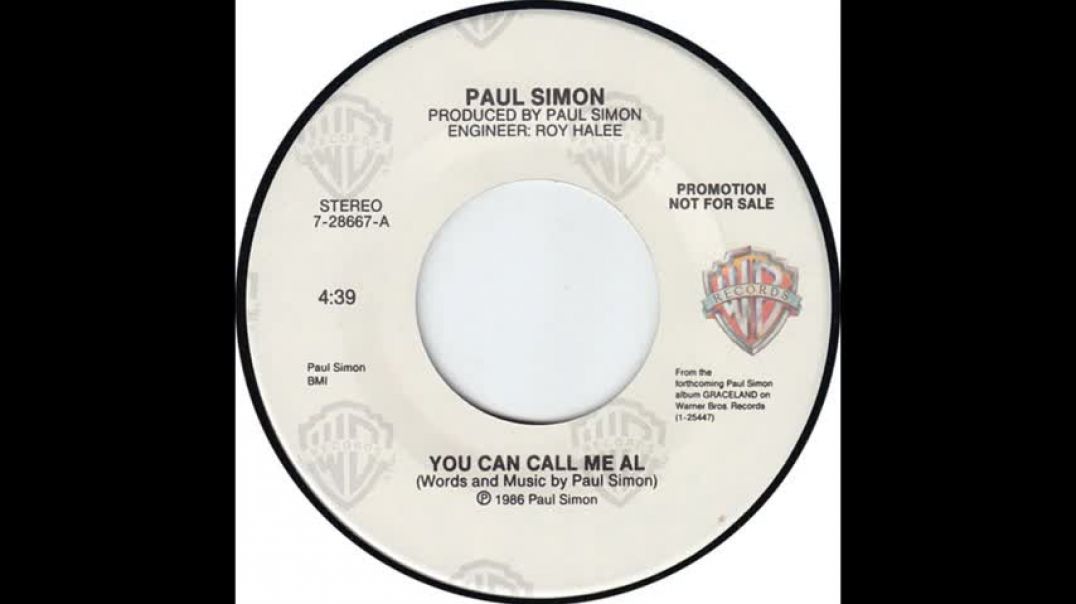 ⁣Paul Simon - You Can Call Me Al (1986) HQ