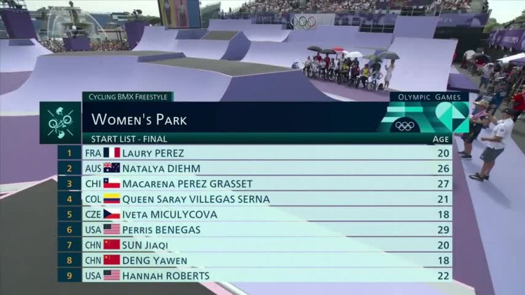 USAs Benegas snags silver, Chinas Deng wins gold in BMX Freestyle | Paris Olympics | NBC Sports