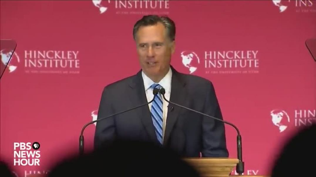 Watch Mitt Romney's full speech: ‘Trump is a phony, a fraud’