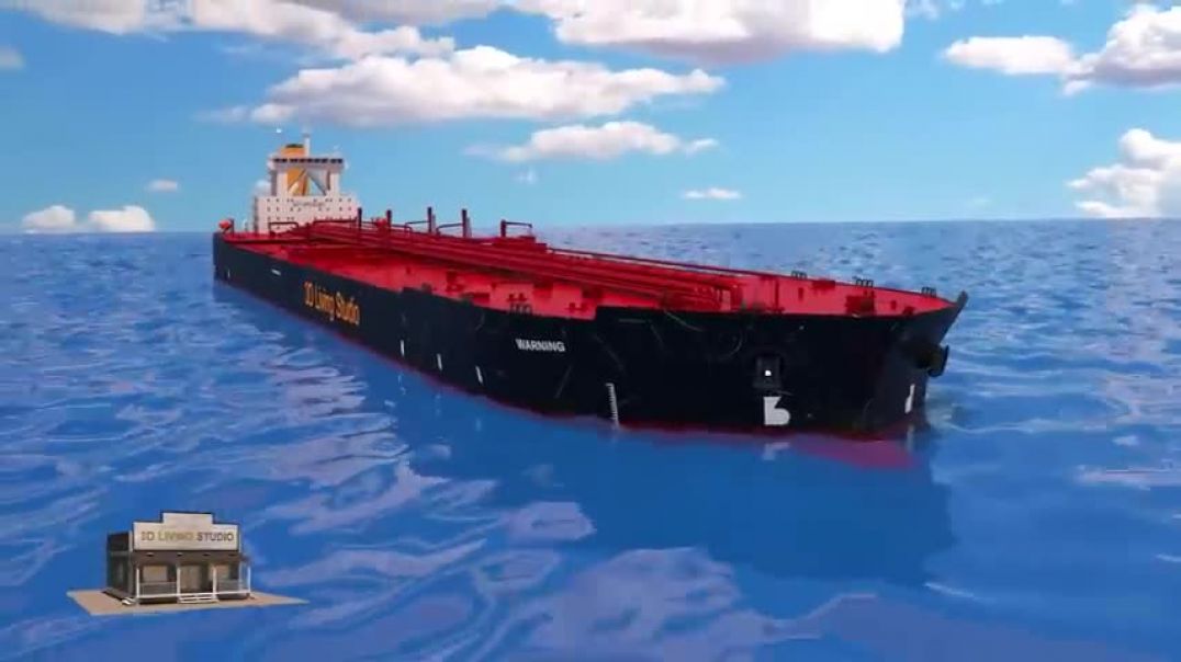 ⁣How An Oil Tanker Works And Designed