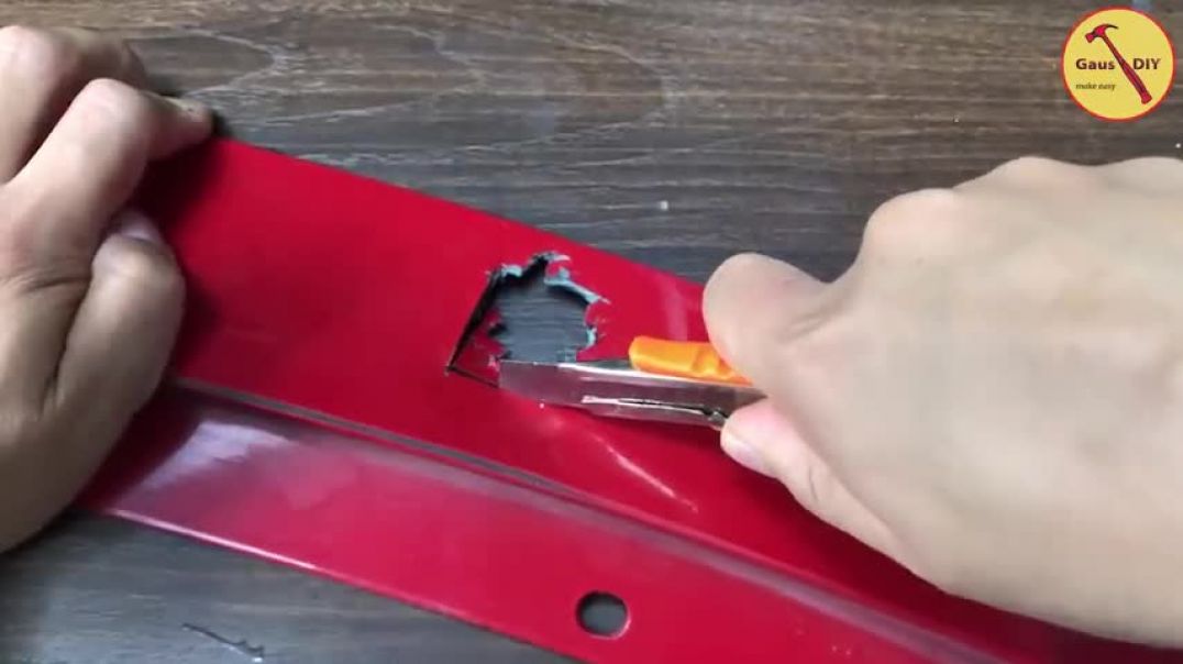 ⁣Easy Way To Repair Plastic Bumper That Not Many People Know