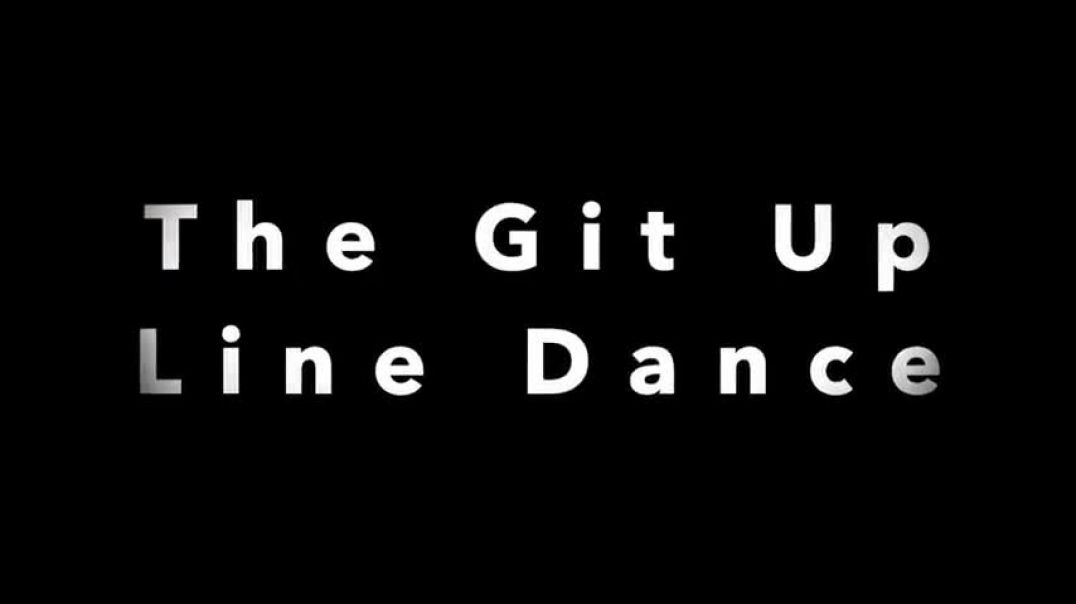 ⁣The Git Up Line Dance to Music