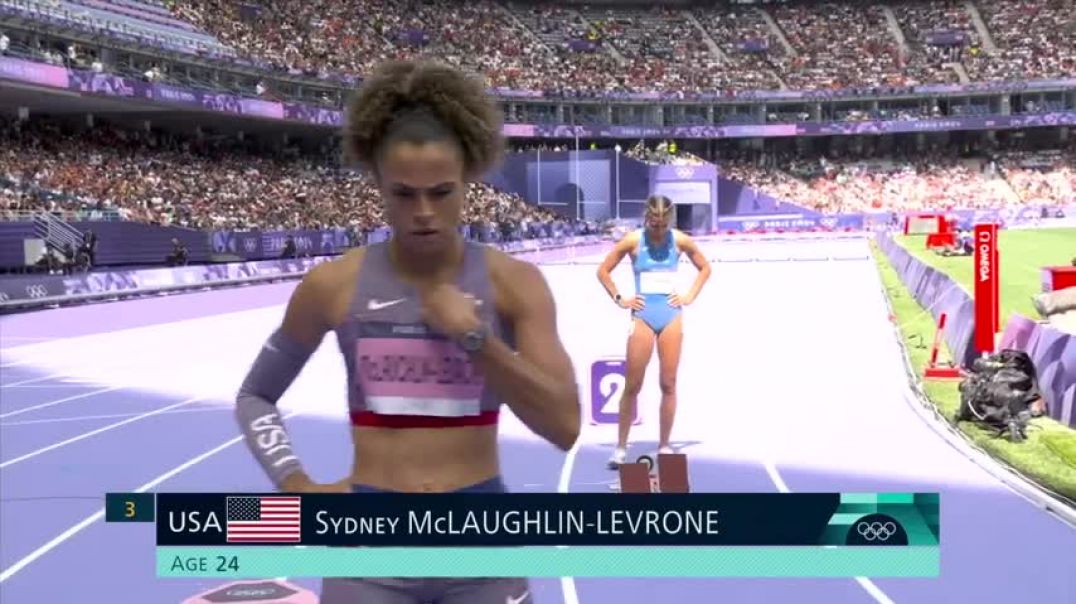 ⁣Sydney McLaughlin-Levrone eases into 400m hurdle semis in first Paris Olympics run   NBC Sports