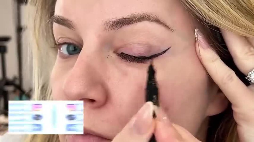 ⁣Why this HOODED Eye makeup technique is Better than Winged Eyeliner Pt.2