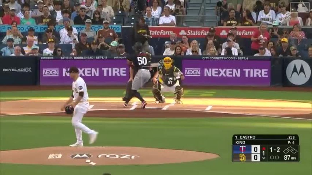 ⁣Twins vs. Padres Game Highlights (8/19/24) | MLB Highlights