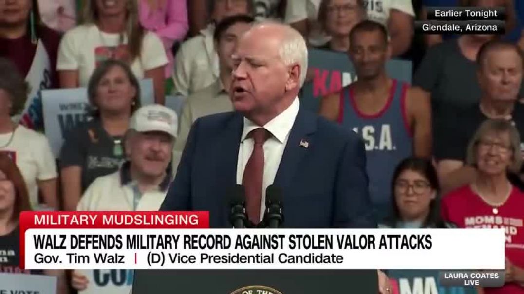 ⁣Jesse Ventura calls JD Vance's criticism of Walz's military record despicable