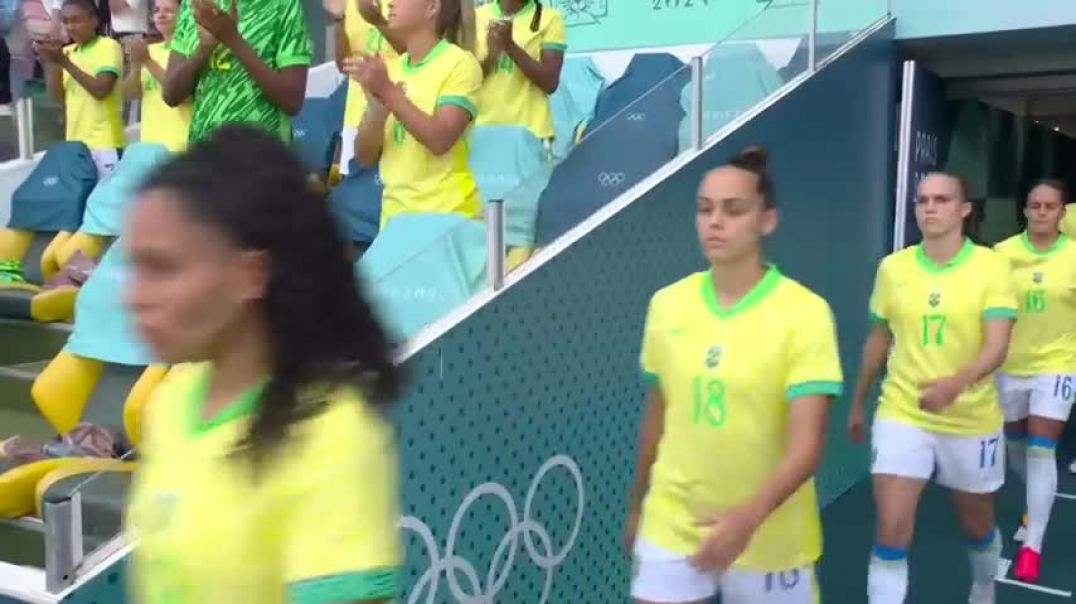 ⁣Brazil stuns host France in women's soccer quarterfinal win | Paris Olympics | NBC Sports