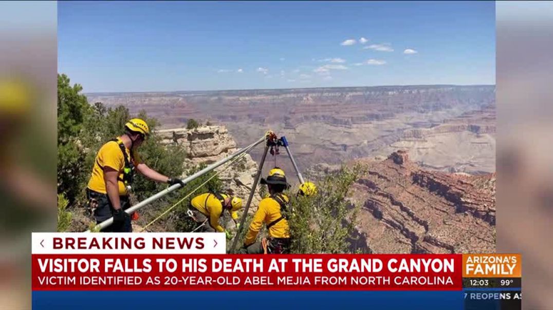 College student dies following 400-ft. fall at Grand Canyon