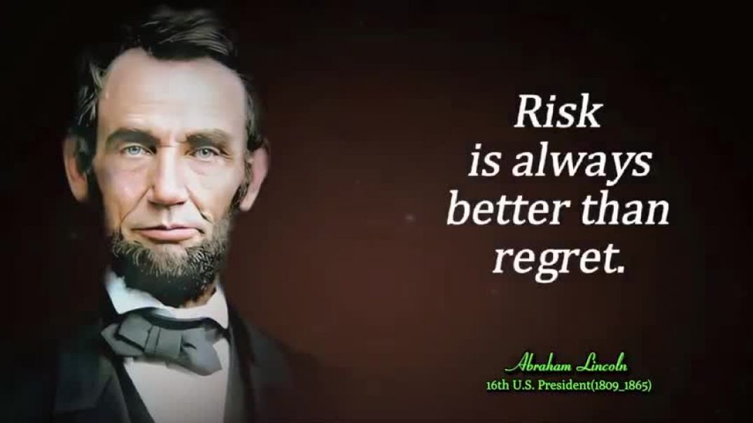 ⁣Always Remain Silent In Five Situations   President Abraham Lincoln Quotes To Inspire You