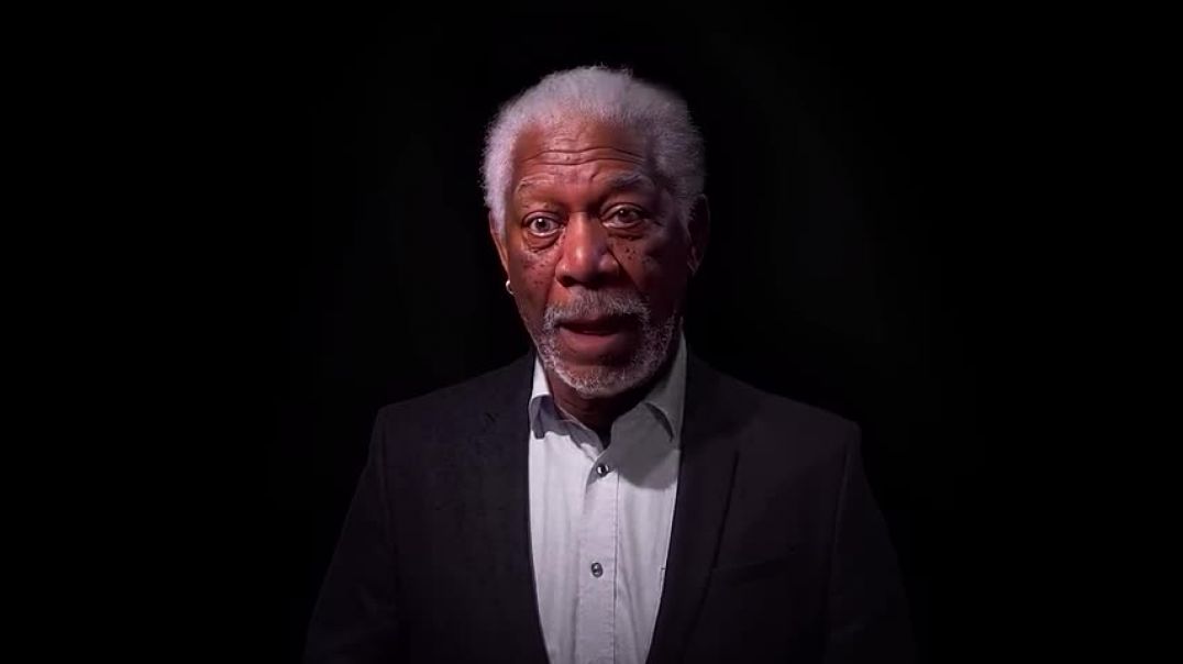 ⁣This is not Morgan Freeman  -  A Deepfake Singularity