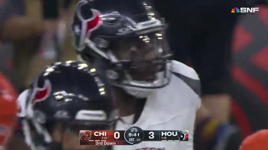 ⁣Texans best defensive plays from SNF win vs. Bears | Week 2