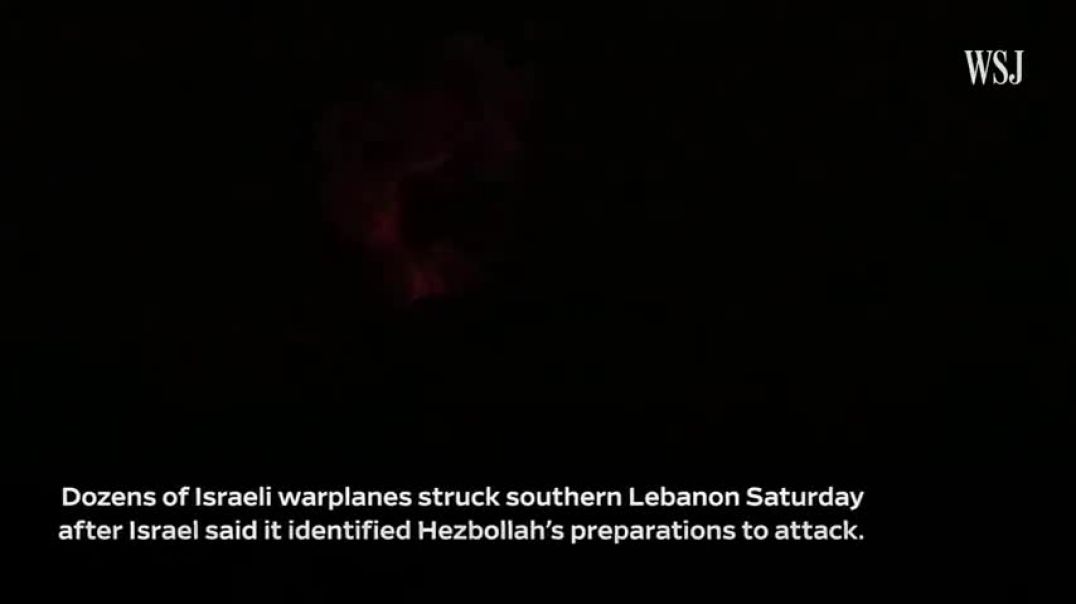 ⁣Israeli Strike Decimates Hezbollah Military Leadership   WSJ News