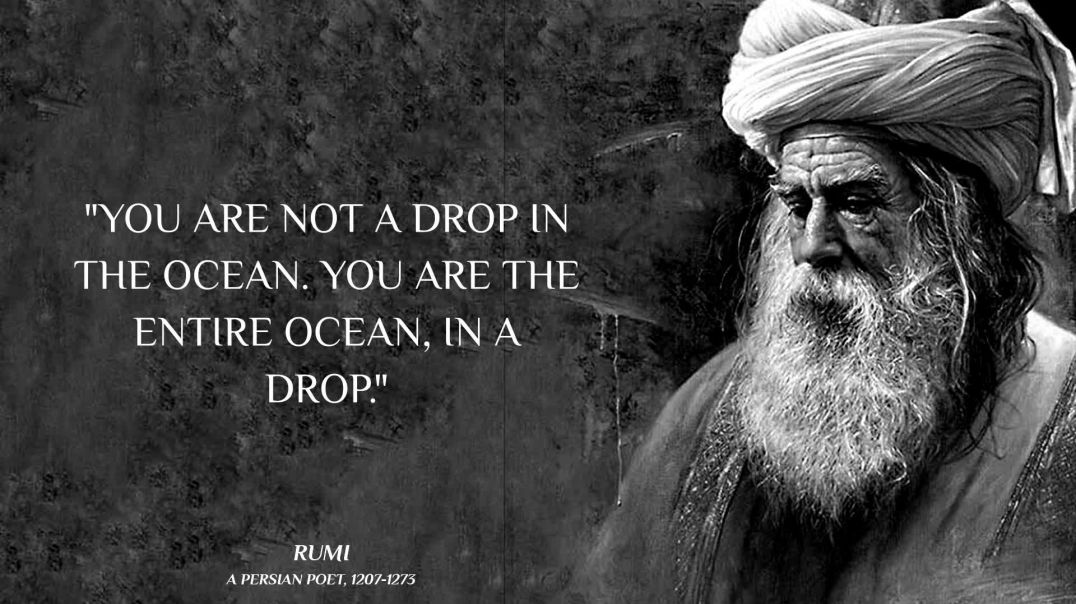 ⁣Rumi's Quotes which are better Known in Youth to Not to Regret in Old Age