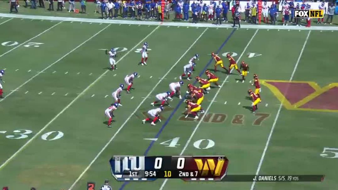 ⁣New York Giants vs. Washington Commanders | 2024 Week 2 Game Highlights