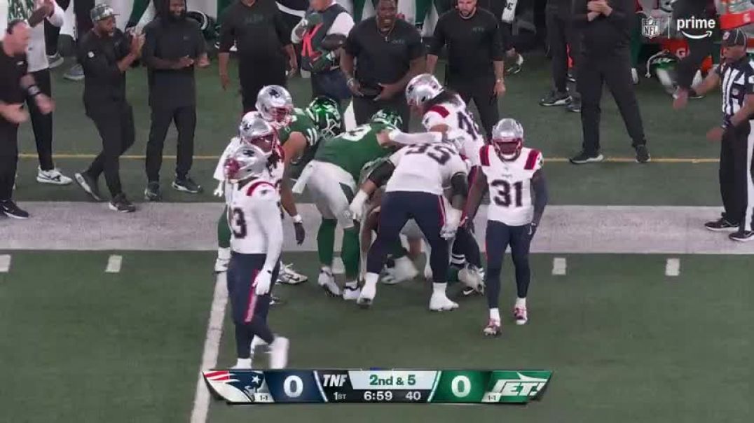 ⁣New England Patriots vs. New York Jets Game Highlights | NFL 2024 Season Week 3